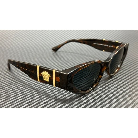 Versace Gold Medusa Havana Sunglasses main image 3